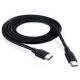 USB-C to USB-C Cable 180cm – Rubber Coated, Data & Charging