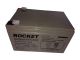 Rocket ES 12-12 – 12V 12Ah Sealed Maintenance-Free (SMF) VRLA UPS Battery
