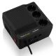 Electronic Voltage Stabilizer Power REG 1000VA – 3 Output Sockets, Compact Design
