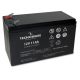 Tecnoware EACPE12V11ATWB – 12V 11Ah Sealed Lead Acid Battery (Faston 6.3mm) for UPS Systems