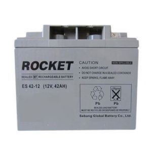 EnerRocket ES 42-12 – 12V 42Ah SMF VRLA Battery | Long-Life Sealed Backup Power