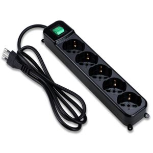 Power Cleaner 5 | Italian Plug Input with 5 Schuko/Italy Sockets – TogetherON