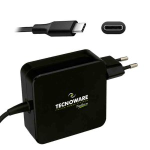 65W USB-C Power Charger with 210cm Cable – Black | PD Fast Charging Adapter