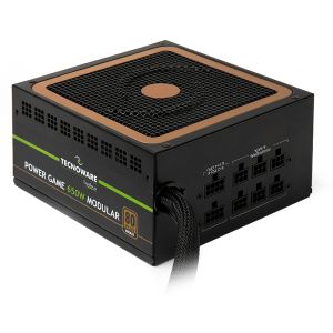 POWER GAME 650W Semi-Modular PSU – 80 Plus Bronze | Silent 14cm Fan | Active PFC
