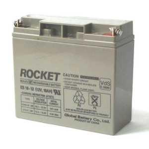 Rocket ES 18-12 – 12V 18Ah SMF VRLA Battery | Compact Backup Power Solution