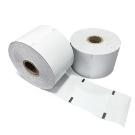 Q-Matic 60x60mm Thermal Queue Ticket Roll – 2000 Tickets, 25.4mm Core